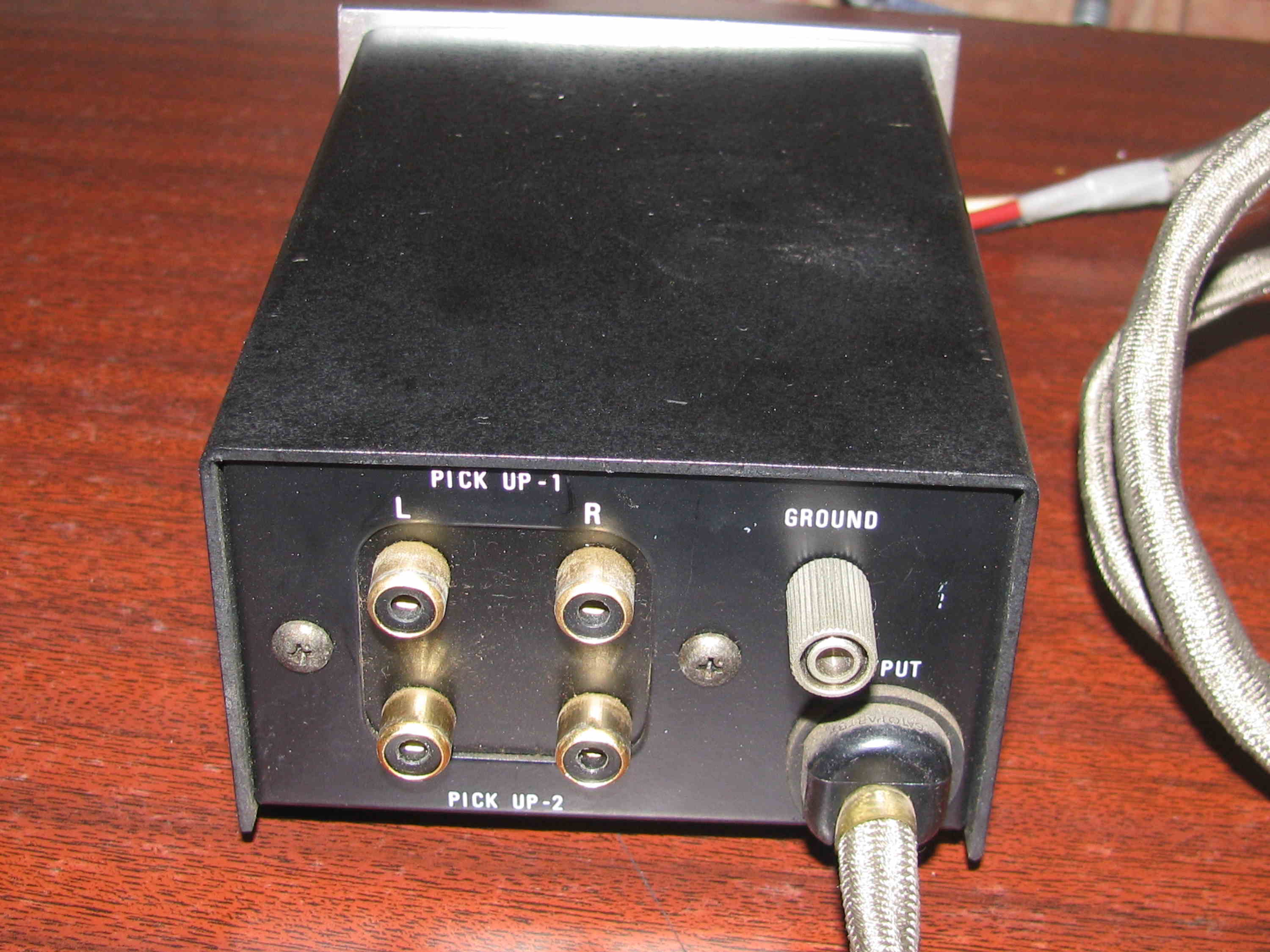 vintage hi-fi MC transformer Denon AU-320