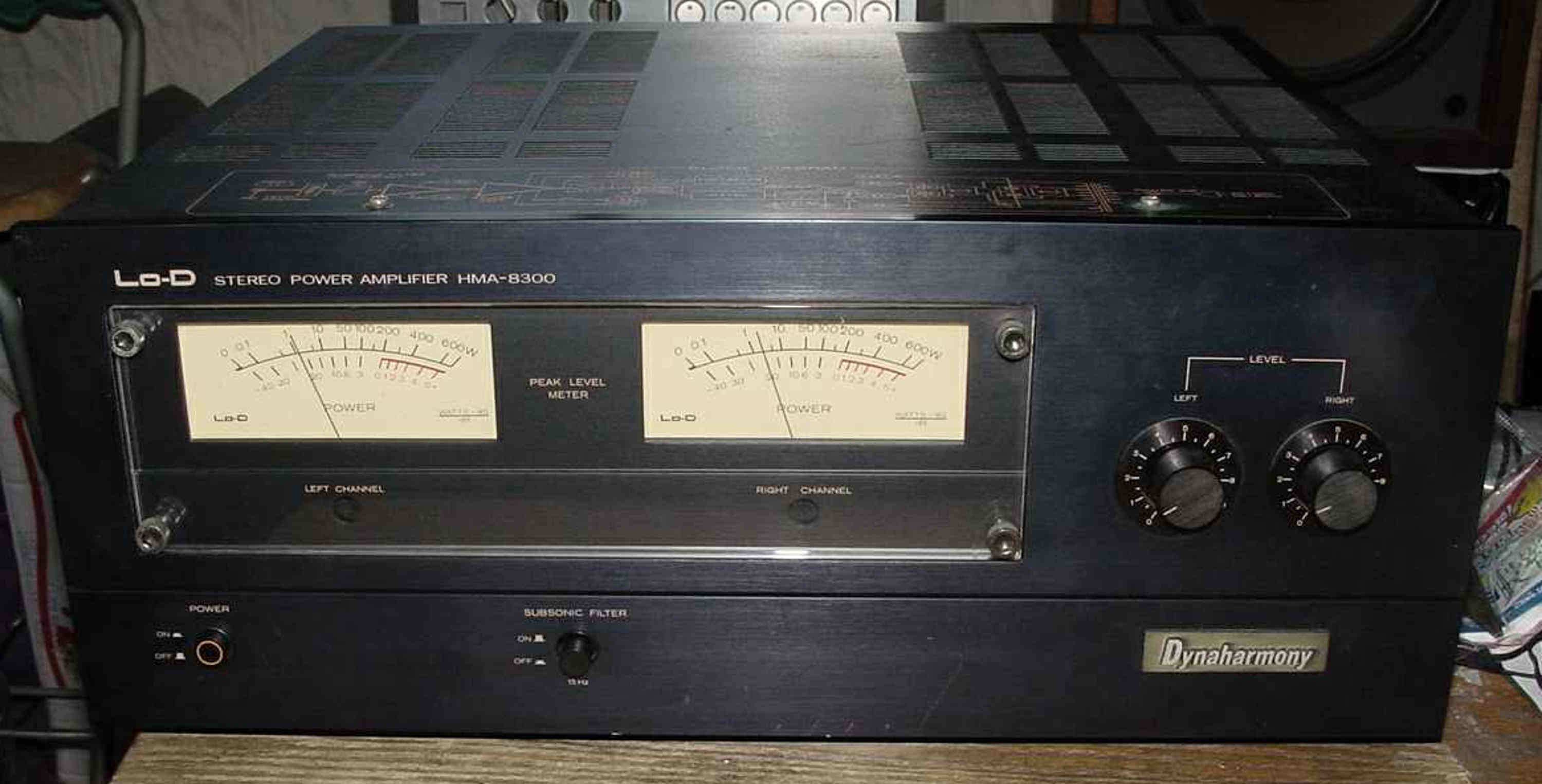 vintage hi-fi power amplifier Lo-D HMA-8300