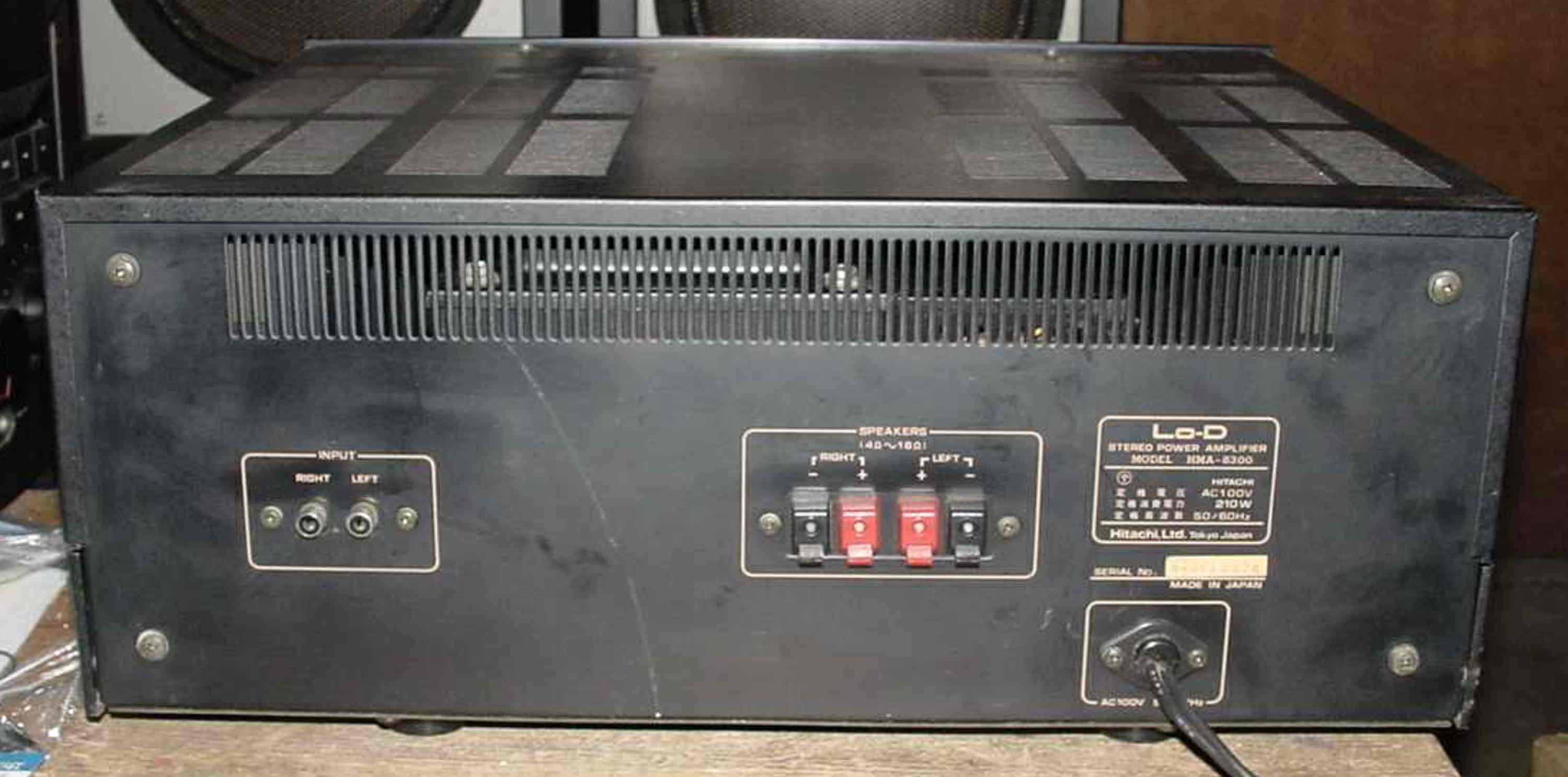 vintage hi-fi power amplifier Lo-D HMA-8300