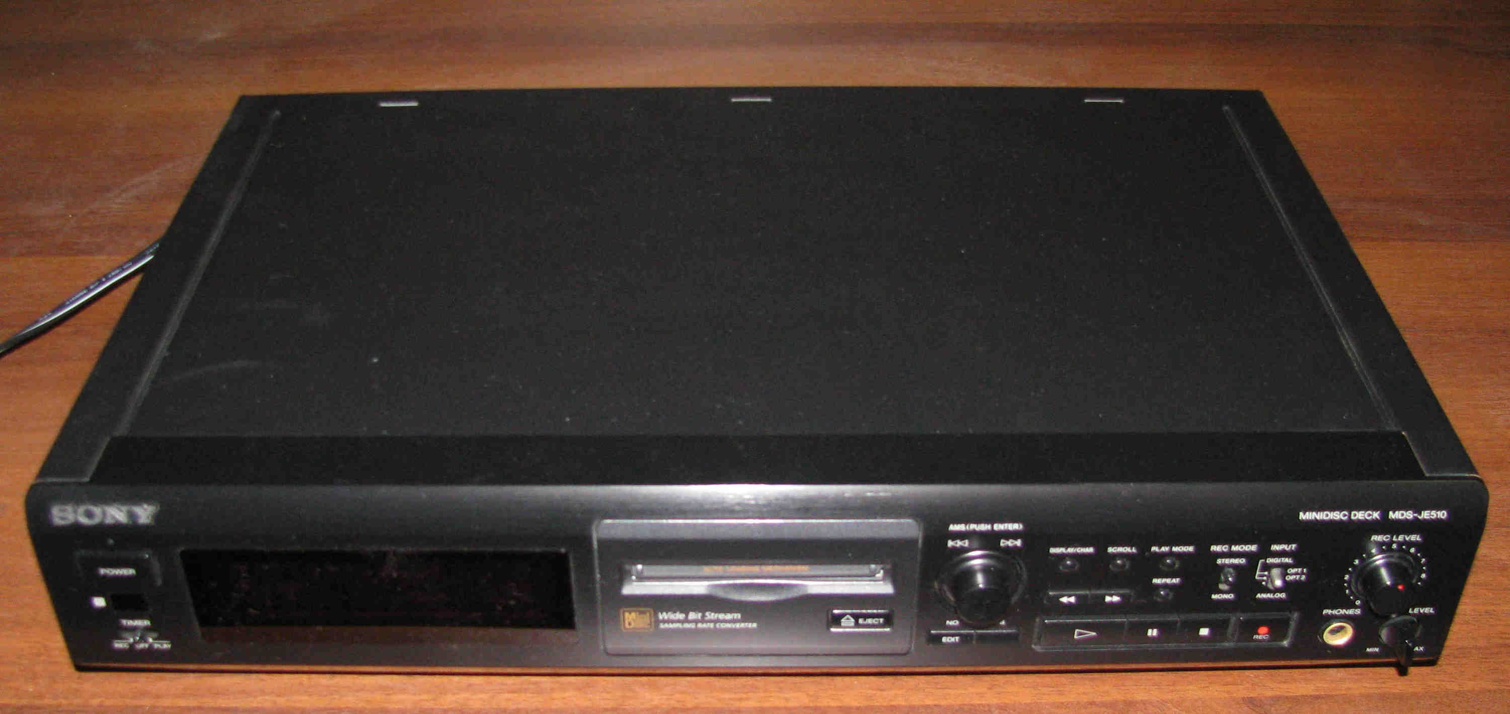 vintage hi-fi md-deck Sony MDS-JE510
